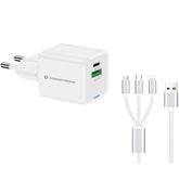 Wall Charger Conceptronic 120550403101 White Black 33 W